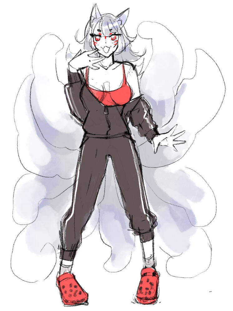 Character Design I made for Nina (scrapped)